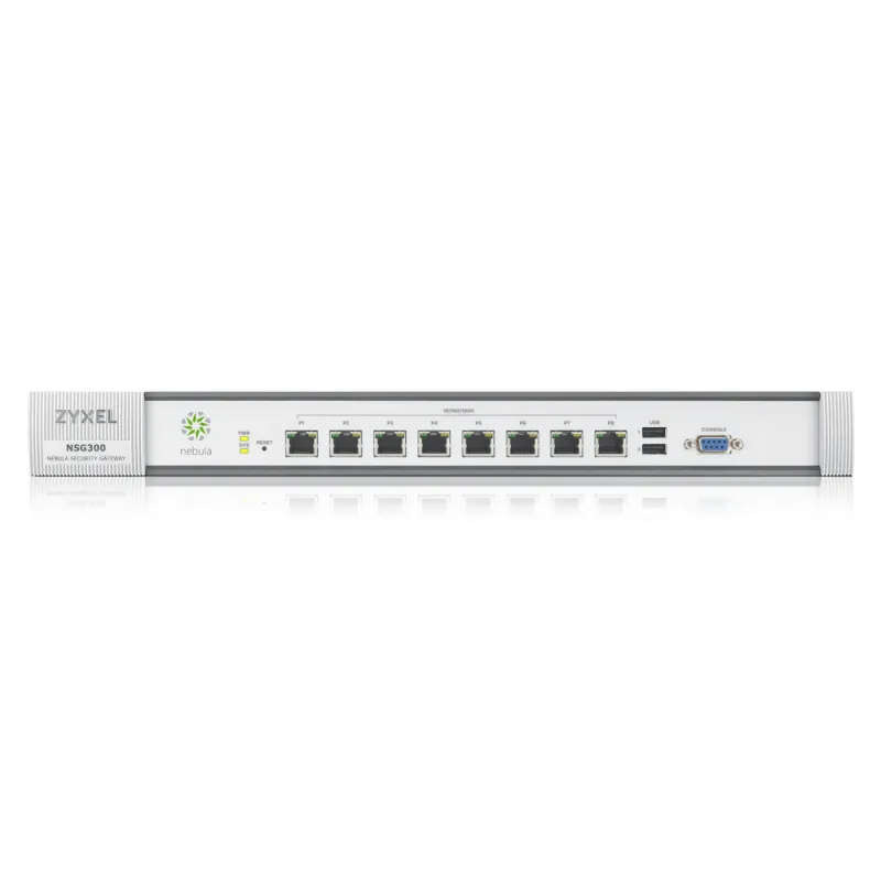 Zyxel NSG300 Nebula Cloud Managed Security Gateway, 2 Wan, Next-Gen Firewall, VPN, IDP