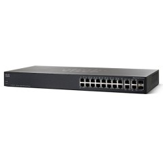 SG350-20 Cisco L3-Managed Switch 20 Port Gigabit, 2 Port Combo SFP รองรับ Static Routing, VLANs ควบคุมผ่าน Web