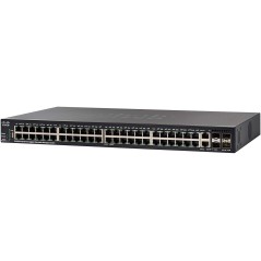 SG350X-48 Cisco Stackable L3-Managed Switch 24 Port Gigabit, 4 Port 10G, SFP+ Static Routing, VLANs