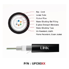 LINK UFC9304 F.O. OUTDOOR/INDOOR,ALL-DIELECTRIC 4Core,LSZH-FR,OS