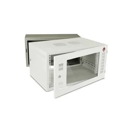 19" GERMANY FRONT PERF. WALL RACK G2-60406 ขนาด 6U,ลึก 40Cm. WXDXH 60X40X32.0CM.