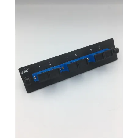 LINK UF-2166SM (3SC) DUPLEX SNAP-IN ADAPTER PLATE (SM & MM)