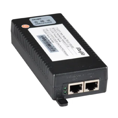 Ruijie RG-E-130(GE) POE Injector 802.3at POE+ 53VDC 30W Port Gigabit