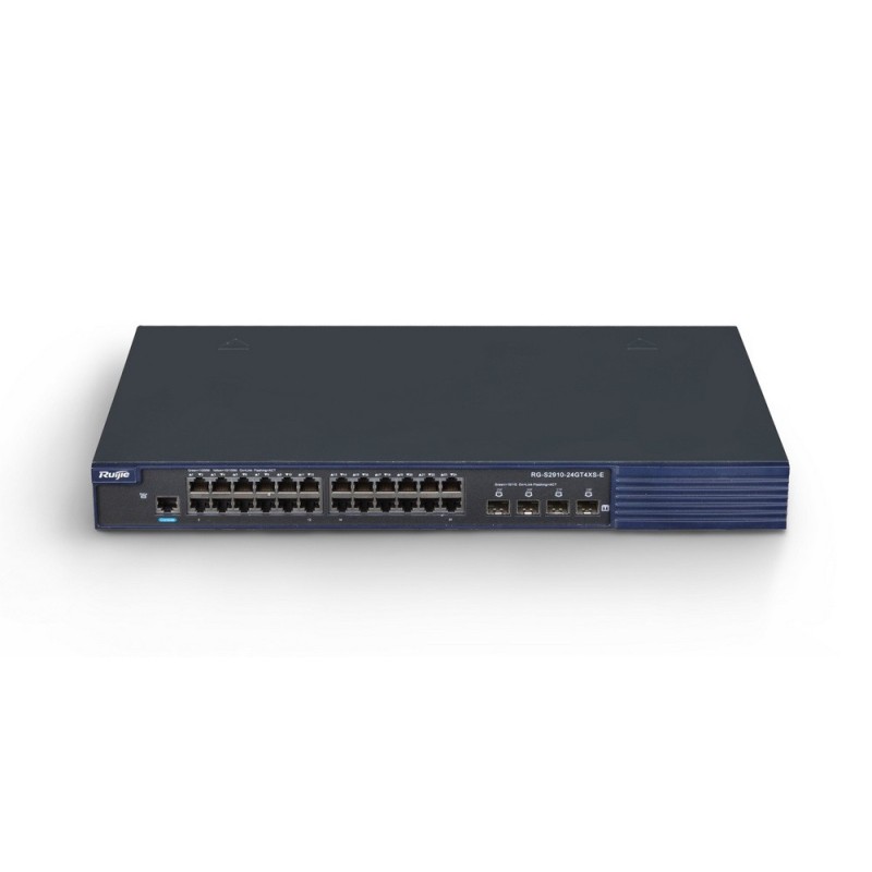RG-S2910-24GT4XS-E Ruijie L2- Managed Gigabit Switch 24 Port, 4 SFP+ 10Gbps