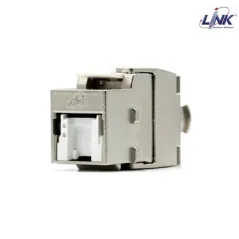 LINK US-1034TFAS RJ45 CAT6A Shield Modular Jack, Super Slim,Tool Free