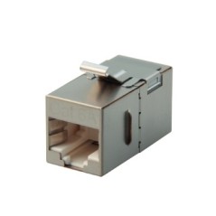 Link LINK US-4007SIL SHIELD CAT 6A In-Line COUPLER