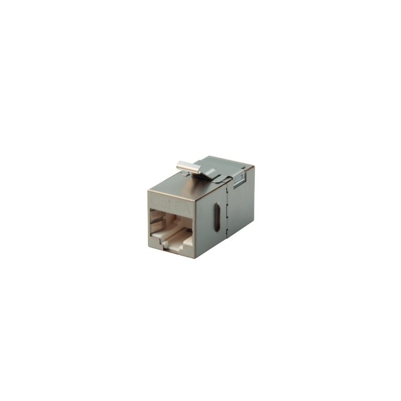 LINK US-4007SIL SHIELD CAT 6A In-Line COUPLER