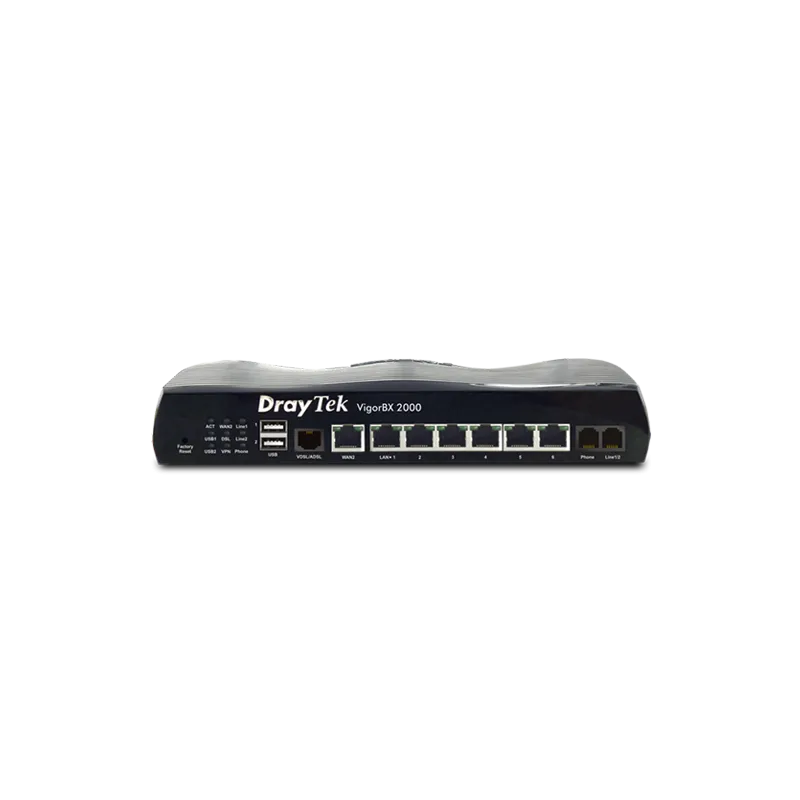 DrayTek VigorBX2000 Dual-WAN Load Balance VPN Router / IP-PBX