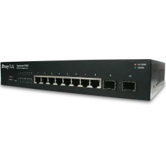 Draytek VigorSwitch P1092 10-Port Smart Lite Managed Gigabit PoE+ Switch 110W