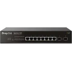 Draytek VigorSwitch P1092 10-Port Smart Lite Managed Gigabit PoE+ Switch 110W