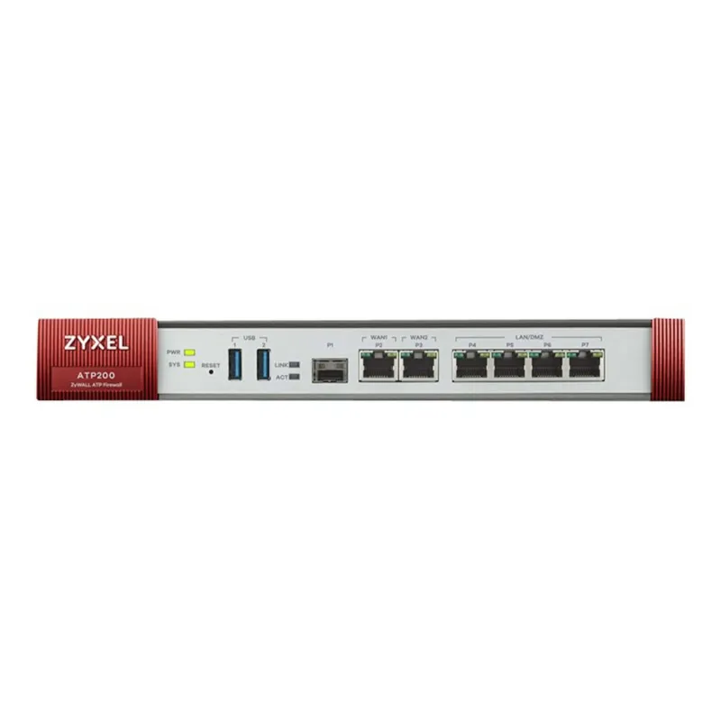 ZYXEL ZyWALL ATP200 Next Generation UTM Firewall Throughput 2,000/450 Mbps