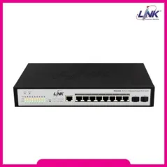 LINK PSG-5008 8-Port L2 Managed Gigabit PoE Switch (70W)