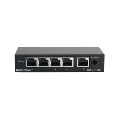 RG-ES105GD Reyee Gigabit Switch 5 Port Desktop Case เหล็ก