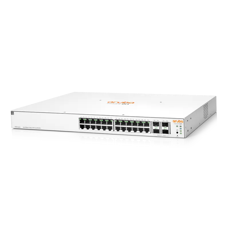 Aruba Instant On 1930 JL683A Managed Gigabit POE Switch 24 Port, SFP+