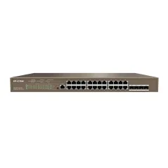 IP-COM G5328P-24-410W L3-Managed Gigabit PoE Switch 24 Port, 4SFP 410W