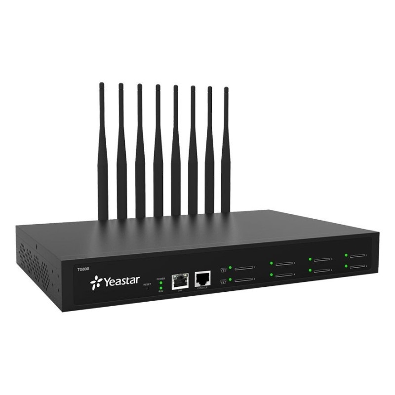 Yeastar Yeastar TG800 VoIP GSM Gateways 8 Channel เชื่อมต่อเครือข่ายโทรศัพท์มือถือกับระบบ IP PBX Yeastar Yeastar TG800 VoIP GSM Gateways 8 Channel เชื่อมต่อเครือข่ายโทรศัพท์มือถือกับระบบ IP PBX