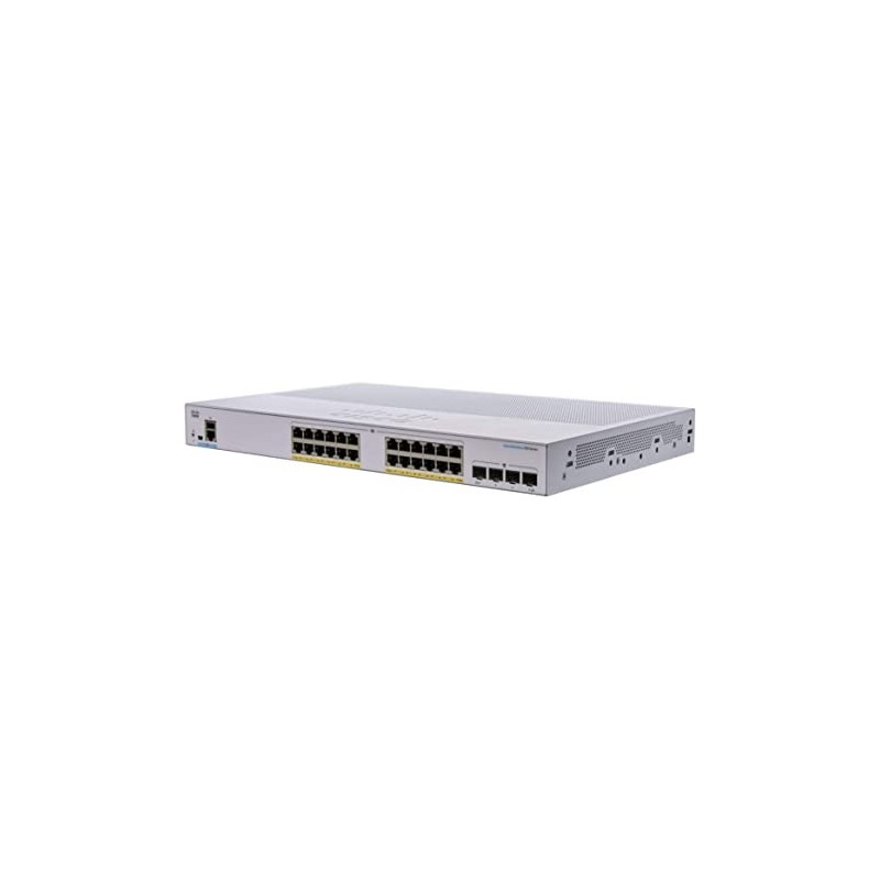 CBS250-24P-4G Cisco L2-Managed Gigabit POE Switch 24 Port, 4 SFP, POE 195W