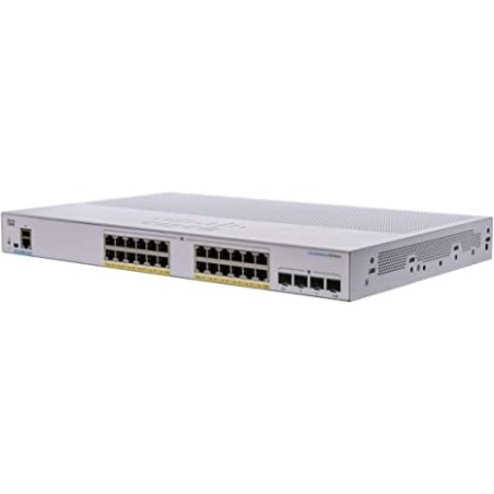 CBS250-24P-4G Cisco L2-Managed Gigabit POE Switch 24 Port, 4 SFP, POE 195W
