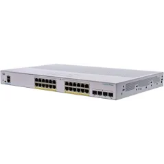 CBS250-24FP-4G Cisco L2-Managed Gigabit POE Switch 24 Port, 4 SFP, POE 370W