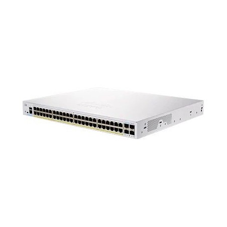 CBS250-48PP-4G Cisco L2-Managed Gigabit POE Switch 48 Port, 4 SFP, POE 195W
