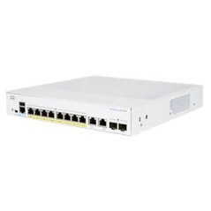 CBS350-8P-2G Cisco L3-Managed Gigabit POE Switch 8 Port, 2 SFP 67W