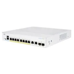 CBS350-8P-E-2G Cisco L3-Managed Gigabit POE Switch 8 Port, 2 SFP 67W