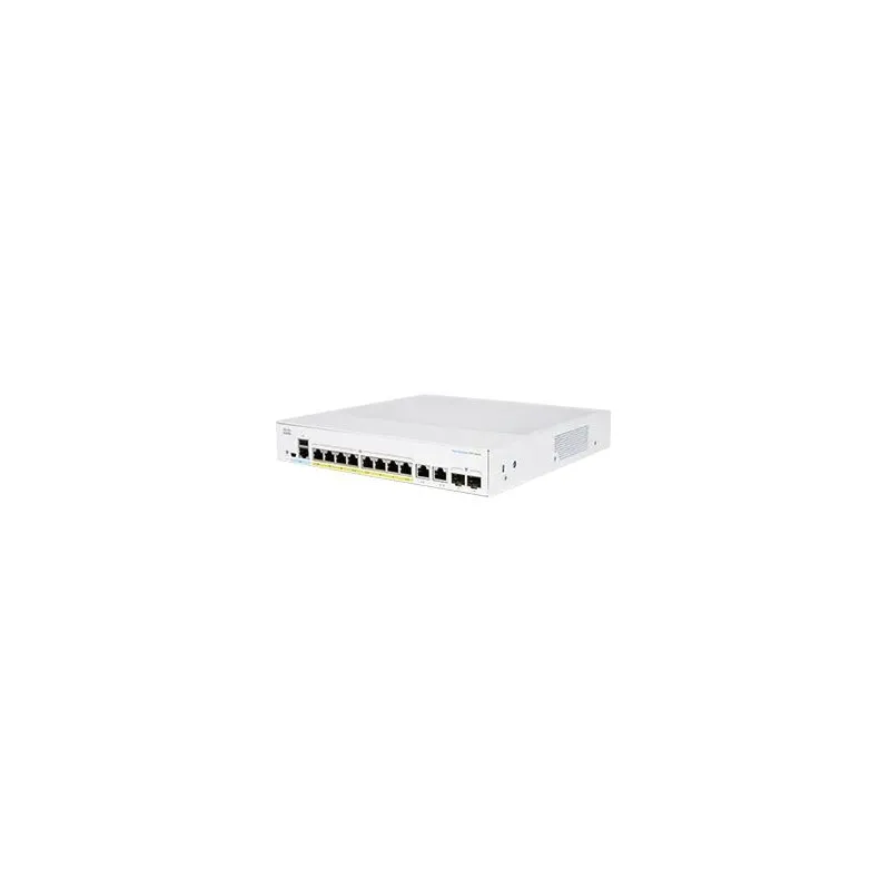 CBS350-8P-E-2G Cisco L3-Managed Gigabit POE Switch 8 Port, 2 SFP 67W