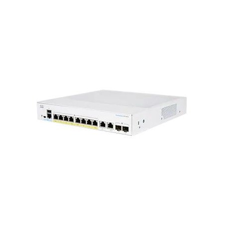CBS350-8P-E-2G Cisco L3-Managed Gigabit POE Switch 8 Port, 2 SFP 67W