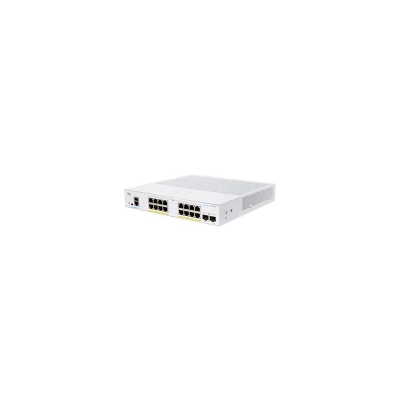 CBS350-16P-2G Cisco L3-Managed Gigabit POE Switch 16 Port, 2 SFP, POE 120W
