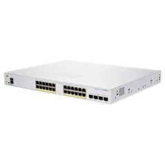 CBS350-24P-4G Cisco L3-Managed Gigabit POE Switch 24 Port, 4 SFP, POE 195W