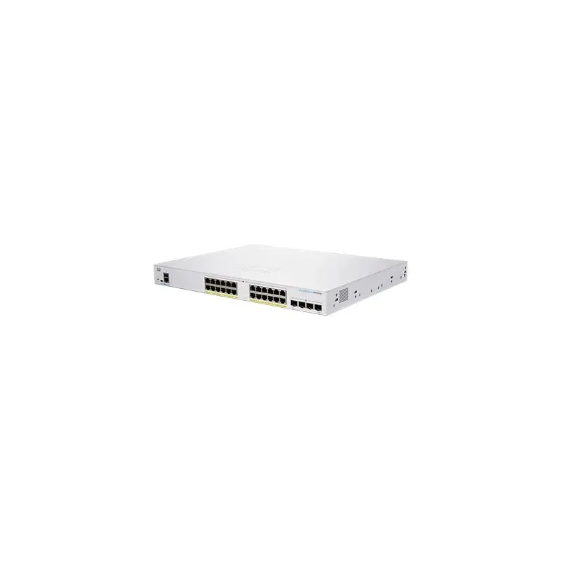 CBS350-24P-4G Cisco L3-Managed Gigabit POE Switch 24 Port, 4 SFP, POE 195W