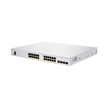 CBS350-24FP-4G Cisco L3-Managed Gigabit POE Switch 24 Port, 4 SFP, POE 370W