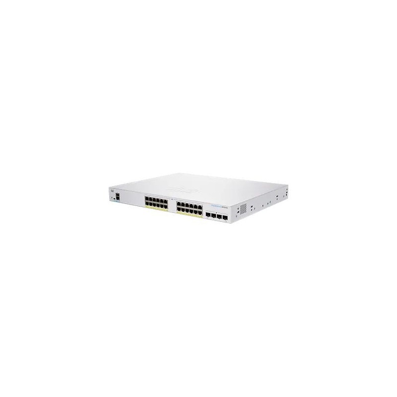 CBS350-24P-4X Cisco L3-Managed Gigabit POE Switch 24 Port, 4 SFP+, POE 195W