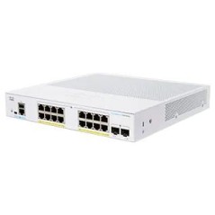 Cisco Cisco CBS350-16P-E-2G L3-Managed Gigabit POE Switch 16 Port, 2 SFP, POE 120W