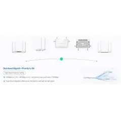 RG-EW1200 Reyee 1200M Dual-band Wireless Mesh Router