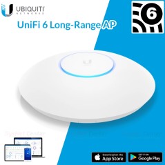 Ubiquiti Ubiquiti UniFi 6 Long-Range Access Point (U6-LR-US) Wi-Fi 6 AP Wireless ax 4x4 MIMO