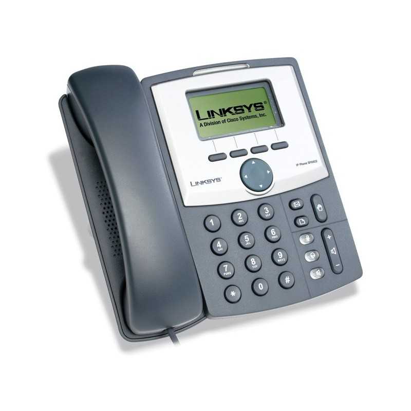 Linksys SPA922 IP Phone, 2 Port Lan 10/100, 128x64 LCD
