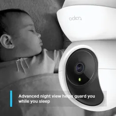 TP-LINK TAPO TC70 Pan/Tilt Home Security Wi-Fi Camera, 1080p