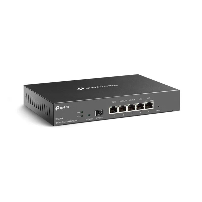 ER7206 TP-LINK Omada Gigabit VPN Router, IPSec VPN PPTP, L2TP