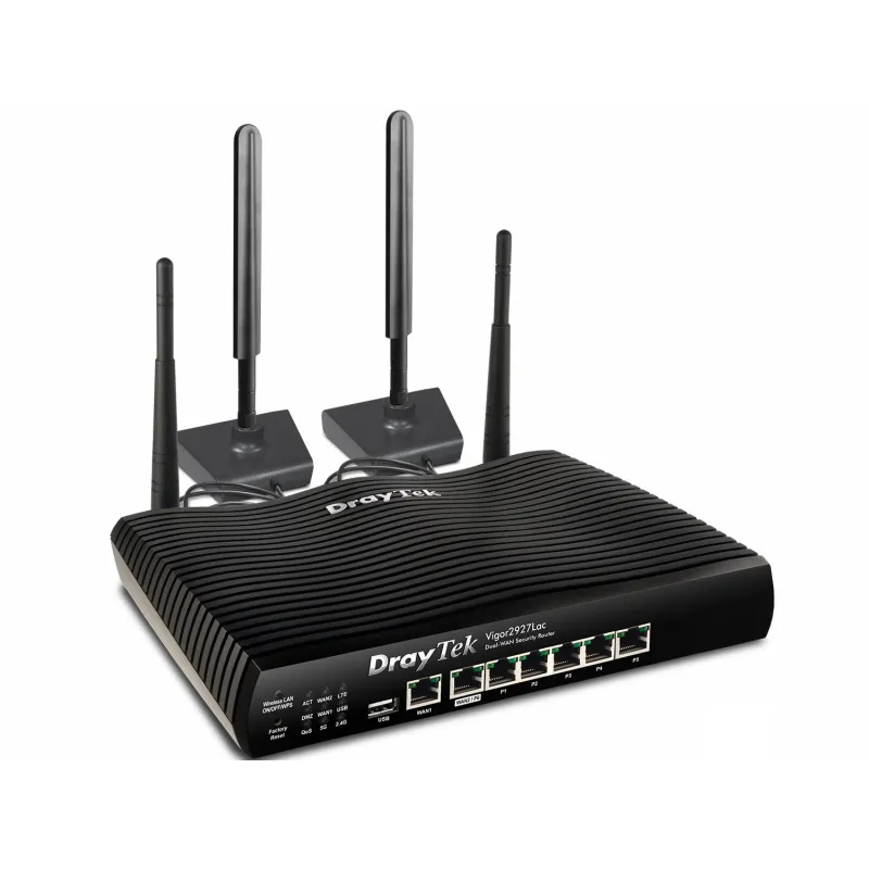 Vigor2927L DrayTek 4G/LTE Dual-WAN VPN Router, Sim 2 Slot