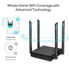 TP-Link Archer C64 AC1200 Wireless MU-MIMO WiFi Router 1200Mbps