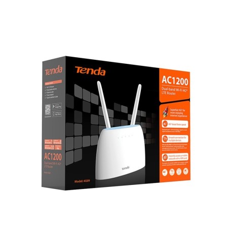 Tenda 4G09 4G LTE Router แบบใส่ Sim รองรับ 4G ทุกเครือข่าย WIFI AC1200