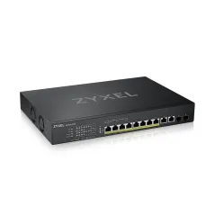 XS1930-12HP Zyxel 8-port Multi-Gigabit Smart Managed PoE Switch, 2 SFP+ 375W