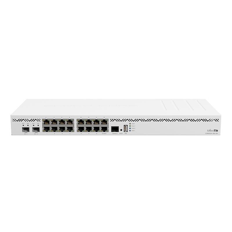 Mikrotik CCR2004-16G-2S+ Cloud Core Router, 16 Port Gigabit, 2 Port SFP+