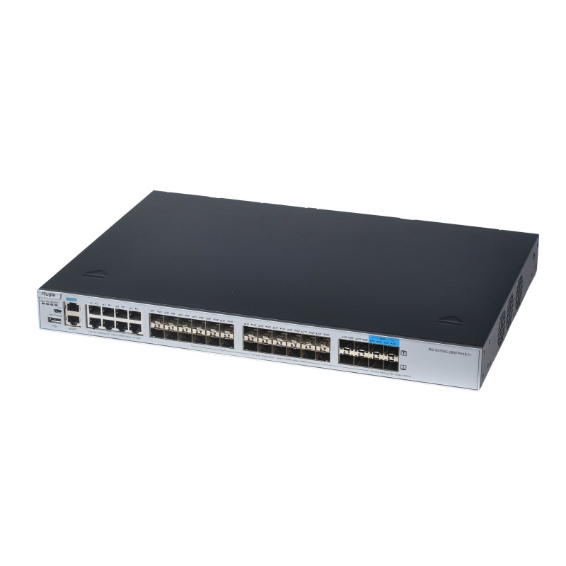 RG-S5750C-28SFP4XS-H Ruijie L3-Managed SFP Switch 28 Port, 4 Port SFP+