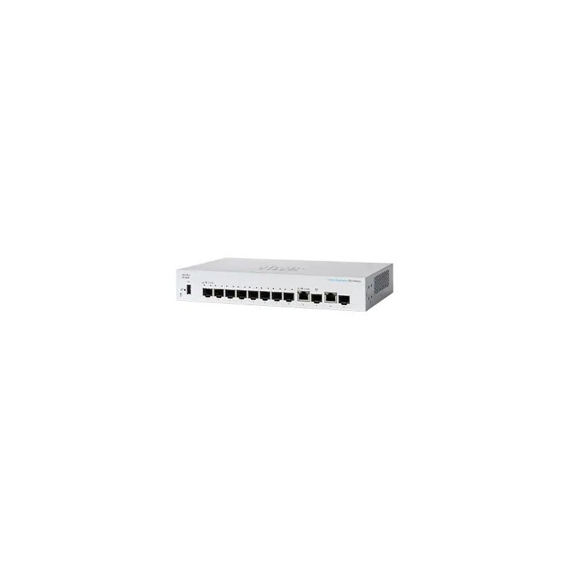 Cisco Cisco CBS350-8S-E-2G L3-Managed Gigabit Switch 8 Port SFP, 2 Combo