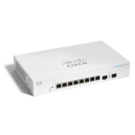 CBS220-8T-E-2G Cisco L2-Managed Gigabit Switch 8 Port, 2 SFP