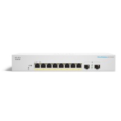 CBS220-8P-E-2G Cisco L2-Managed Gigabit POE Switch 8 Port, 2 SFP