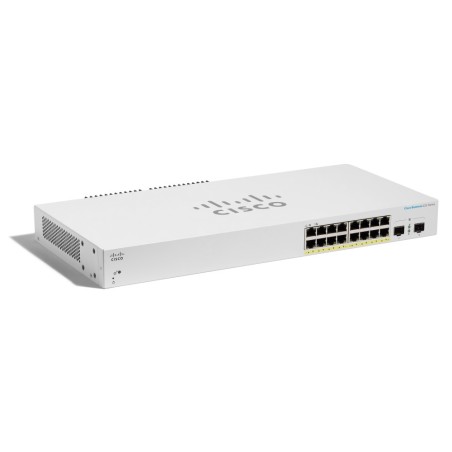 CBS220-16P-2G Cisco L2-Managed Gigabit POE Switch 16 Port, 2 SFP