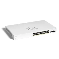 CBS220-24P-4G Cisco L2-Managed Gigabit POE Switch 24 Port, 4 SFP